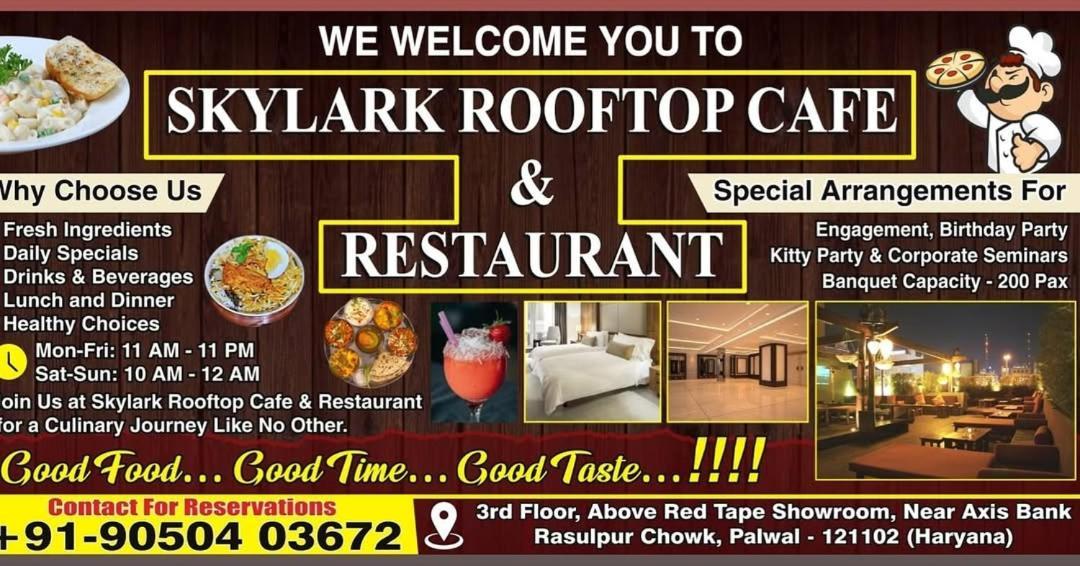 Hotel Skylark & Banquet Palwal Екстер'єр фото